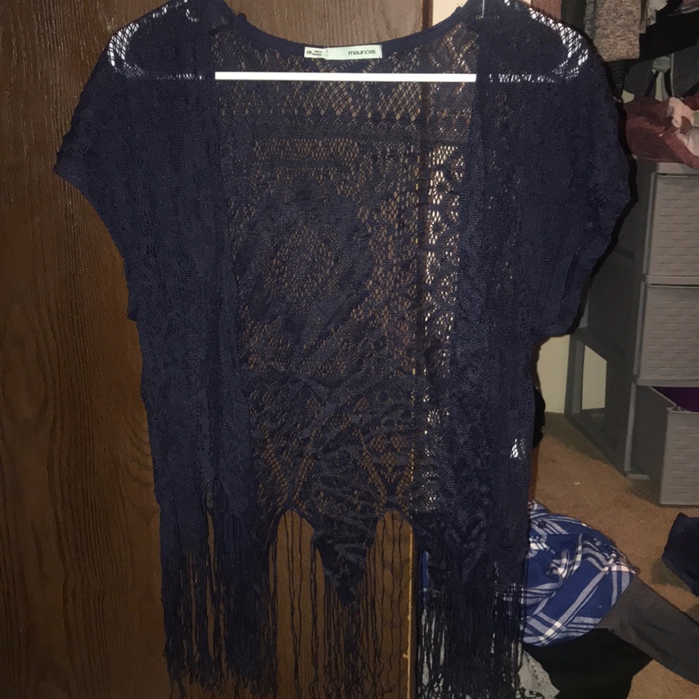 Fringe top from Maurice’s! Great for layering!